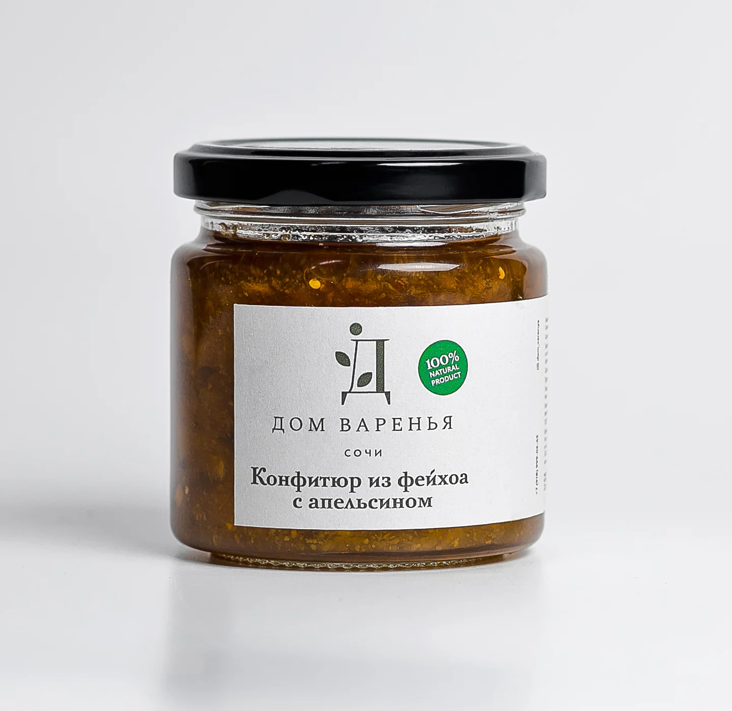 Конфитюр из фейхоа с апельсином, 210 г
